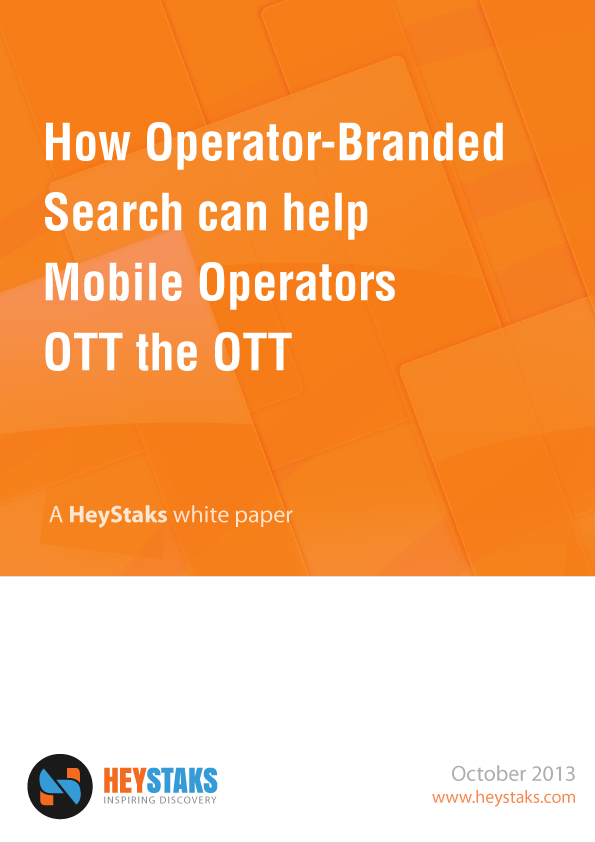 How Operator-Branded Search can help Mobile Operators OTT the OTT