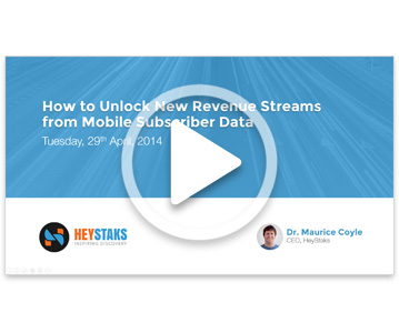 Webinar: Unlock New Revenue from Subscriber Data