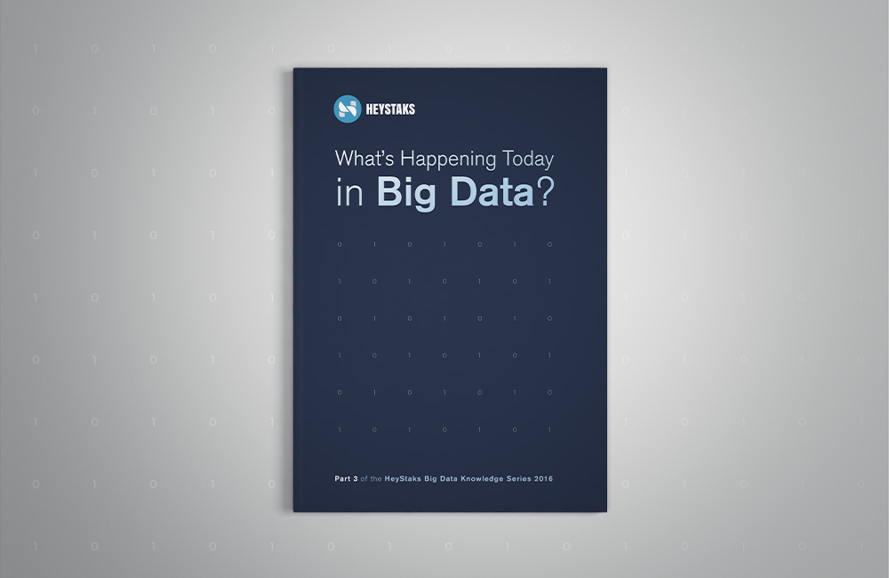 What's Happening Today in Big Data